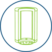 Split system for flexible installation