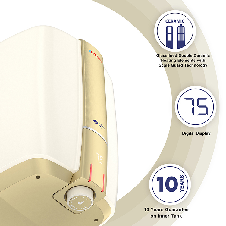 Venus Splash Pro Smart 15 Litre Storage Water Heater