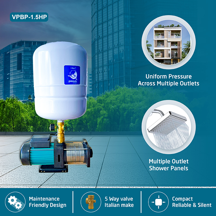 Venus Calora Pressure Booster Pump-VPBP-1.5HP