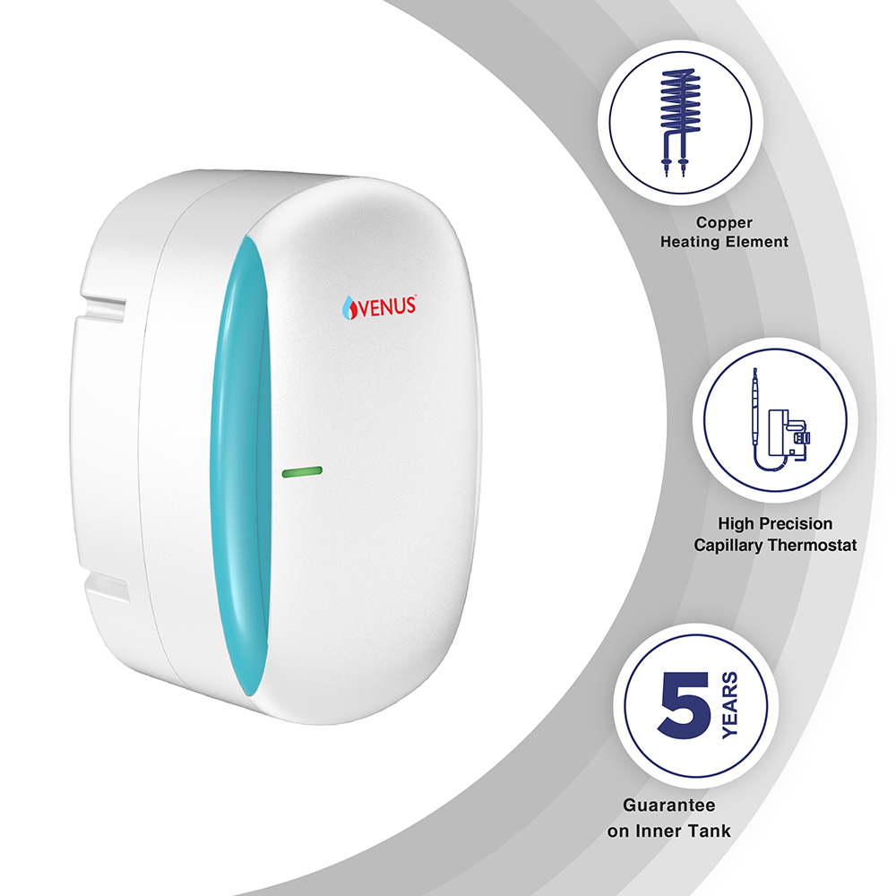 Venus Quanta 5 Litre Instant Water Heater - 5Q30-5Litre