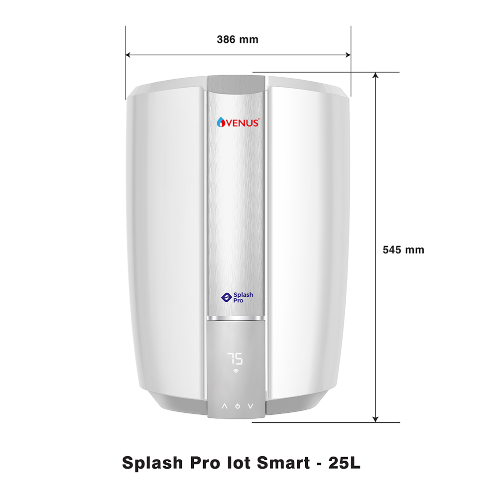 Venus Splash Pro IoT 25-Litre Storage Water Heater (Geyser)