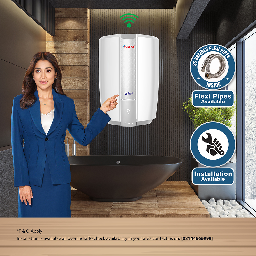 Venus Splash Pro IoT 25-Litre Storage Water Heater (Geyser)