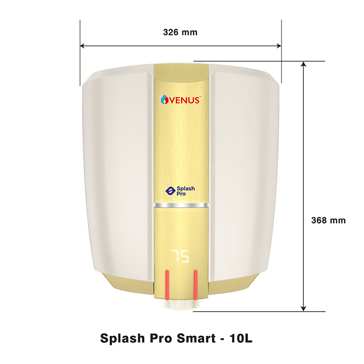 Splash Pro Smart-Storage Water Heater (Geyser) - 10-tuscan-gold-ivory