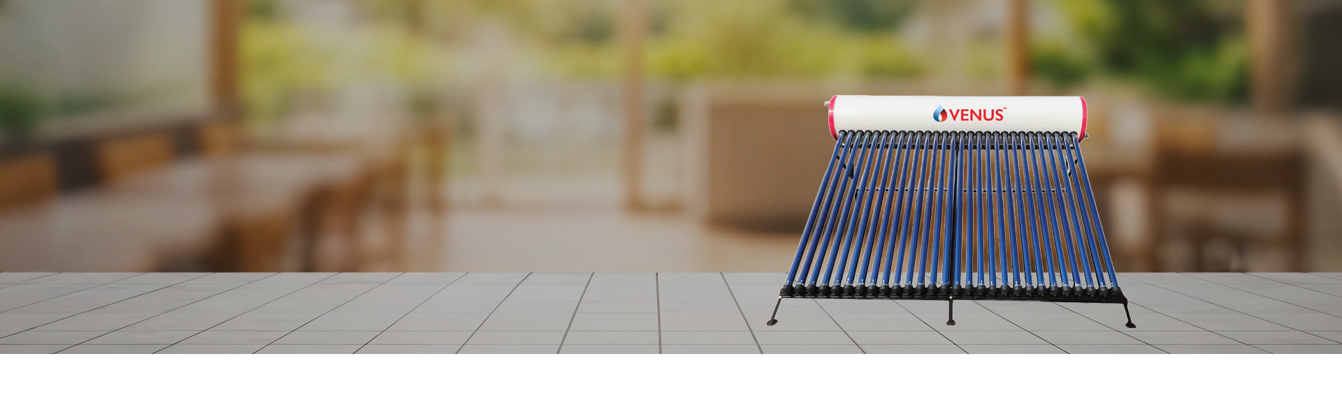 Solar Water Heater Banner